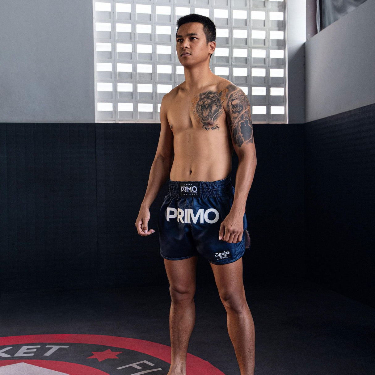 Primo Mamba Series Muay Thai Shorts Navy