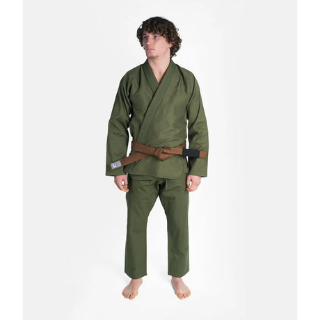 Progress Academy Gi Forest Green - back