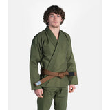 Progress Academy Gi Forest Green - front