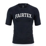 Fairtex RG8 Short Sleeve Rash Guard Black