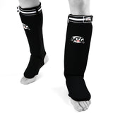 MTG Pro SF2 Elastic Shin Pads Black