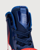 Fly Storm Boxing Boots Blue/White/Red