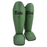 Fairtex SP5 Shin Pads Olive Green