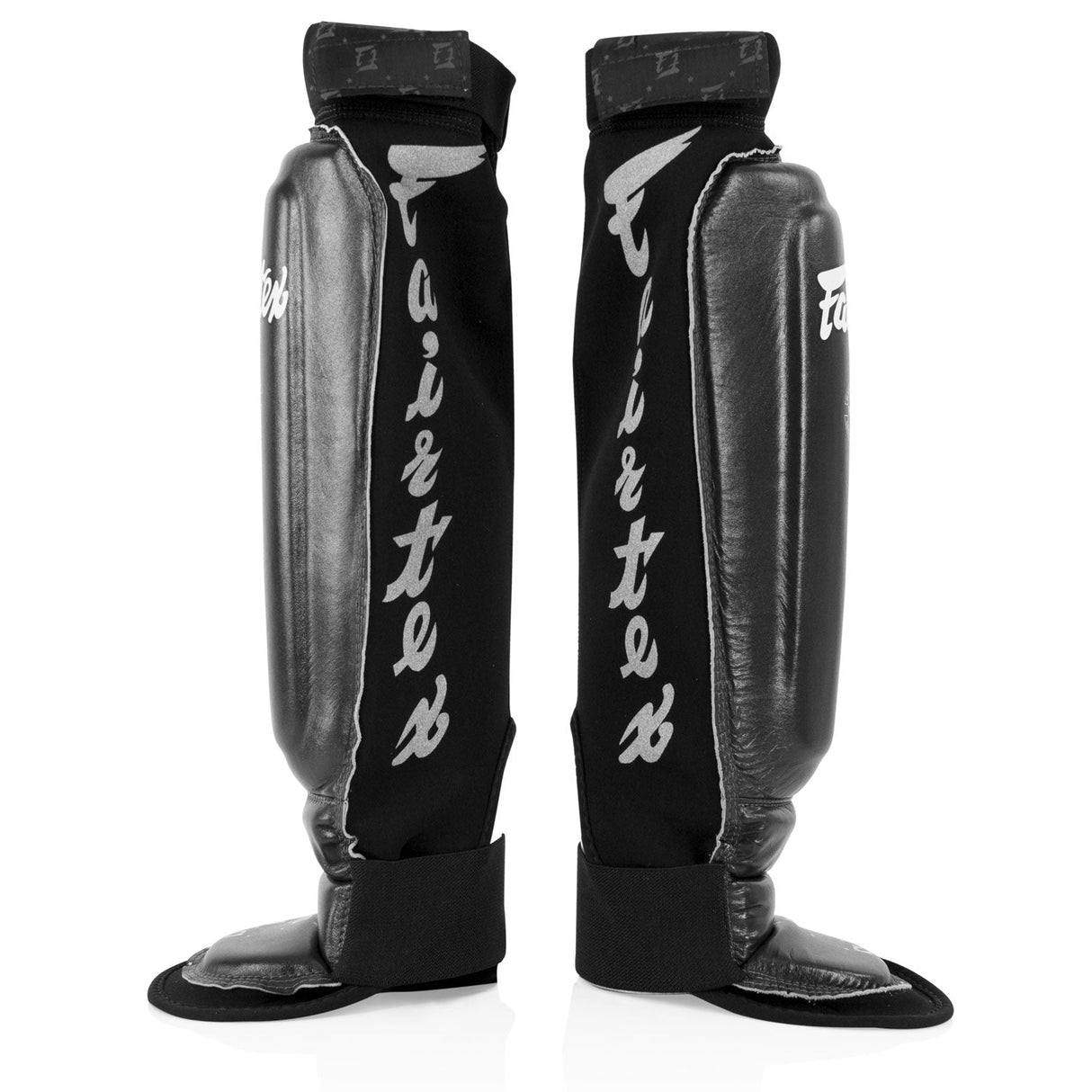 Fairtex SP6 Neoprene MMA Shin Pads Black