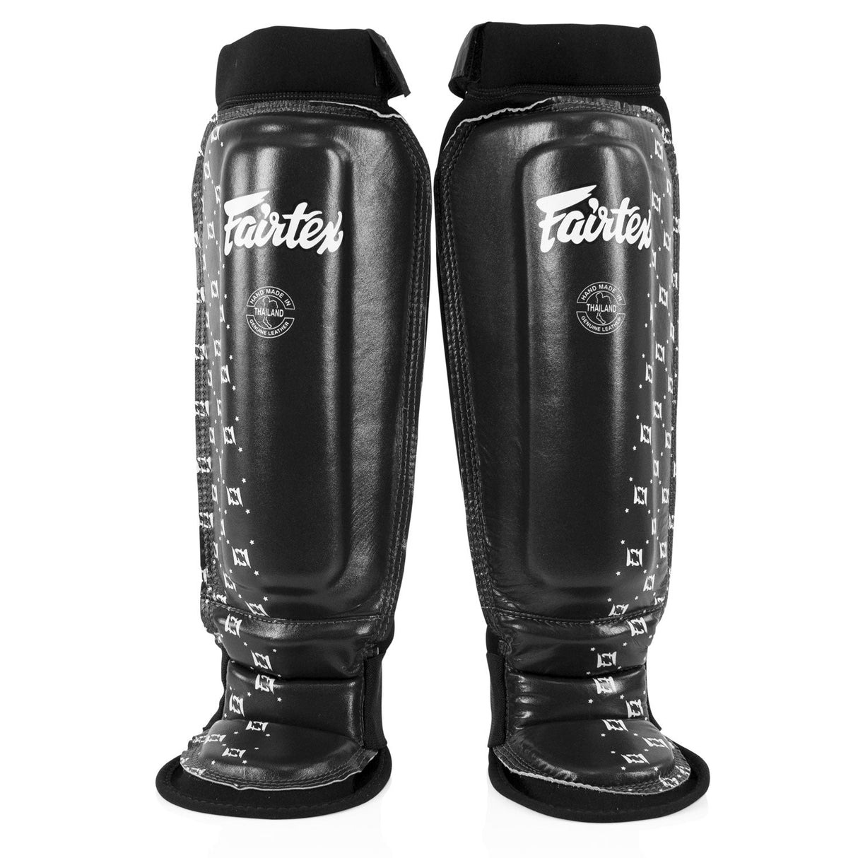 Fairtex SP6 Neoprene MMA Shin Pads Black