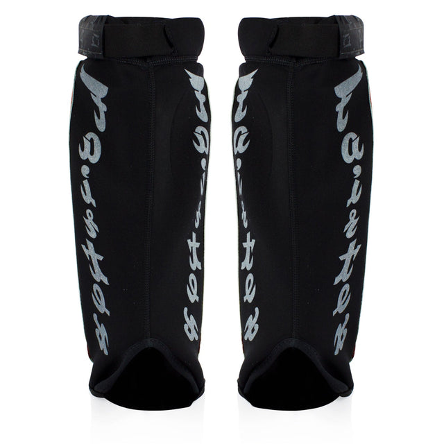 Fairtex SP6 Neoprene MMA Shin Pads Red
