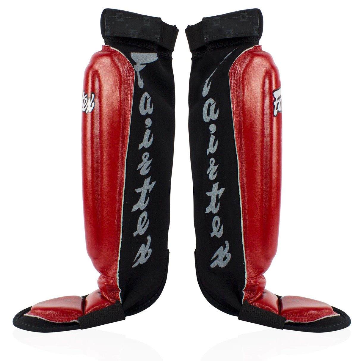 Fairtex SP6 Neoprene MMA Shin Pads Red