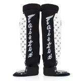 Fairtex SP6 Neoprene MMA Shin Pads White/Black