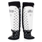 Fairtex SP6 Neoprene MMA Shin Pads White/Black