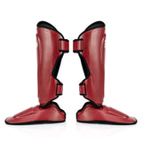 Fairtex SP9 Ultra Ergo Shin Pads Red