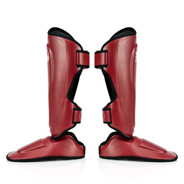 Fairtex SP9 Ultra Ergo Shin Pads Red