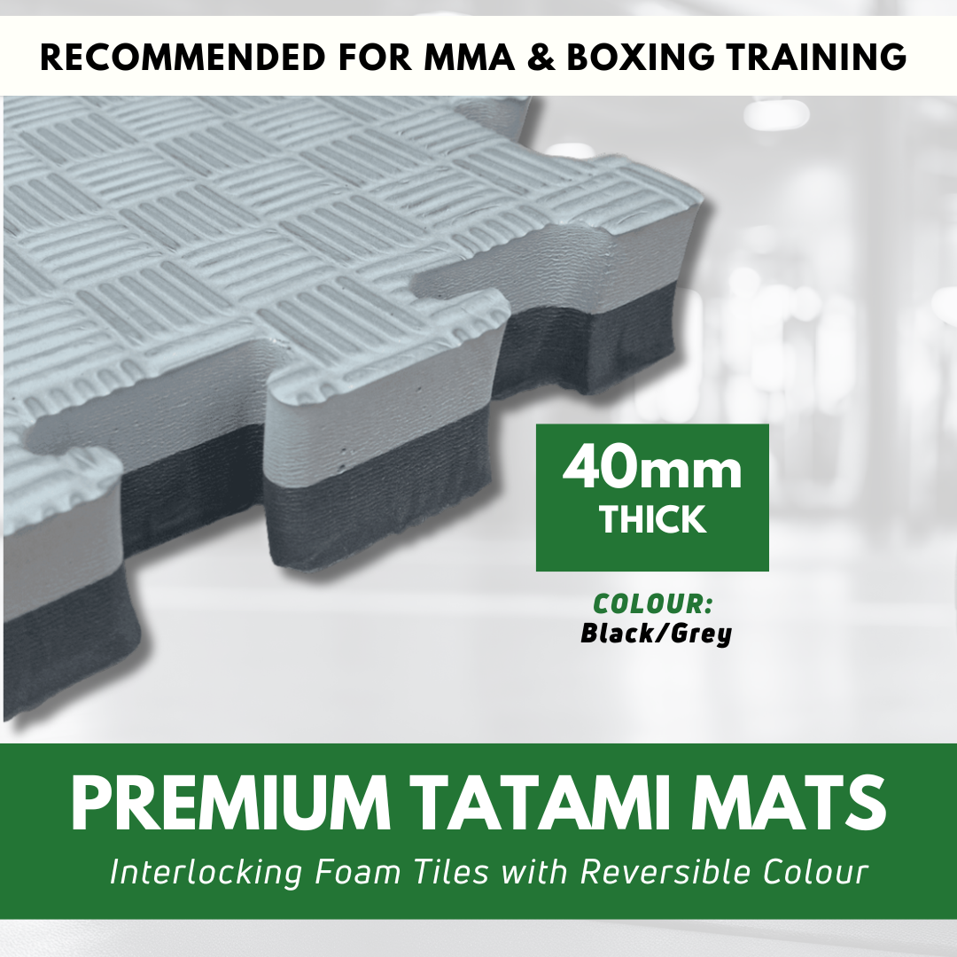 Sprung 40mm Premium Reversible EVA Tatami Foam Mats