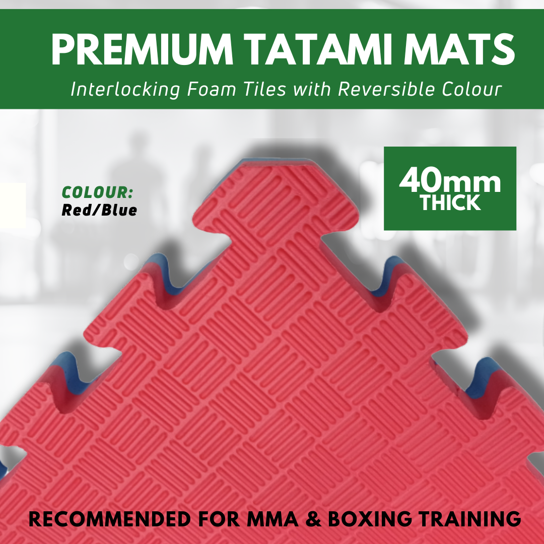 Sprung 40mm Premium Reversible EVA Tatami Foam Mats