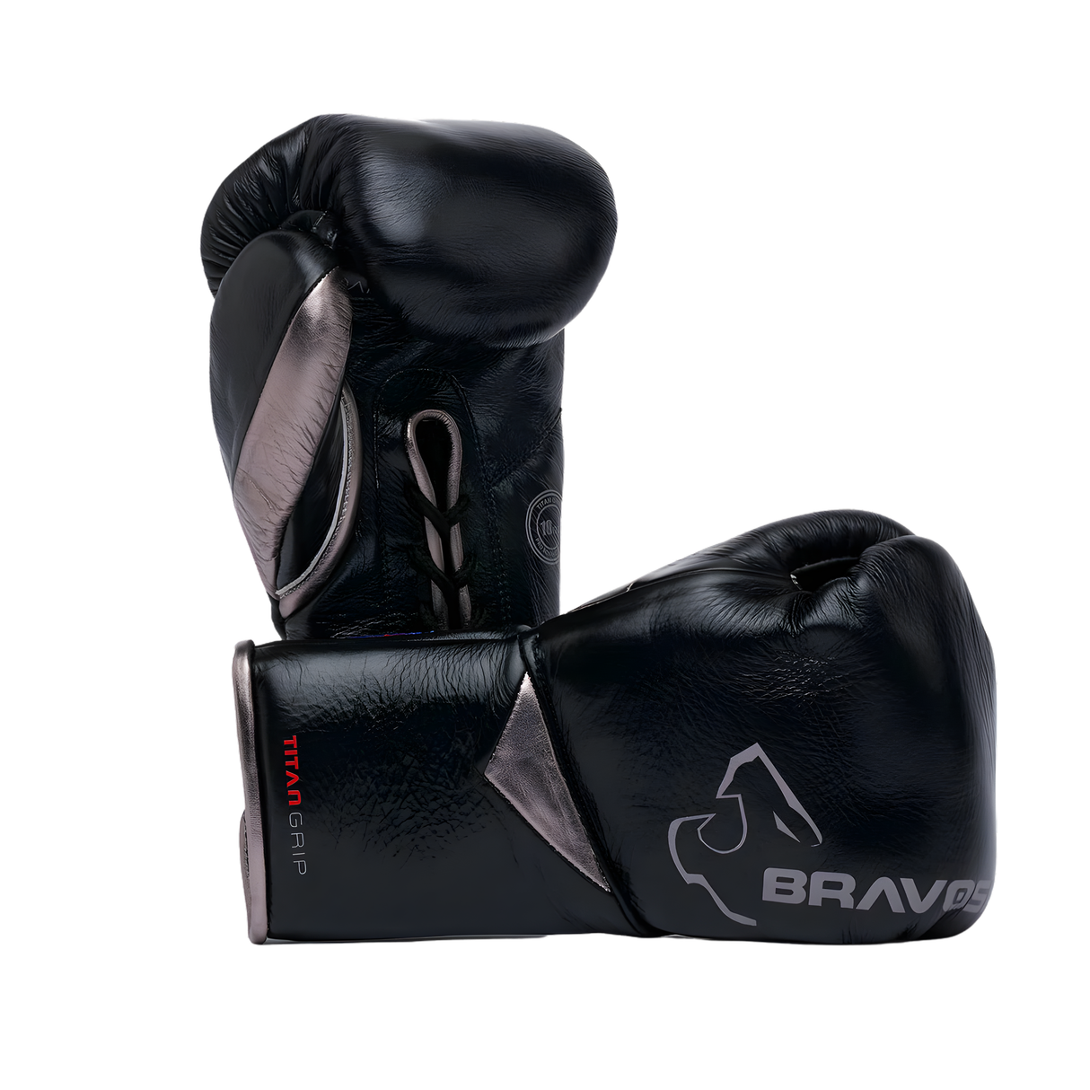 Bravose Titan Grip BBBOFC Horsehair Professional Fight Gloves