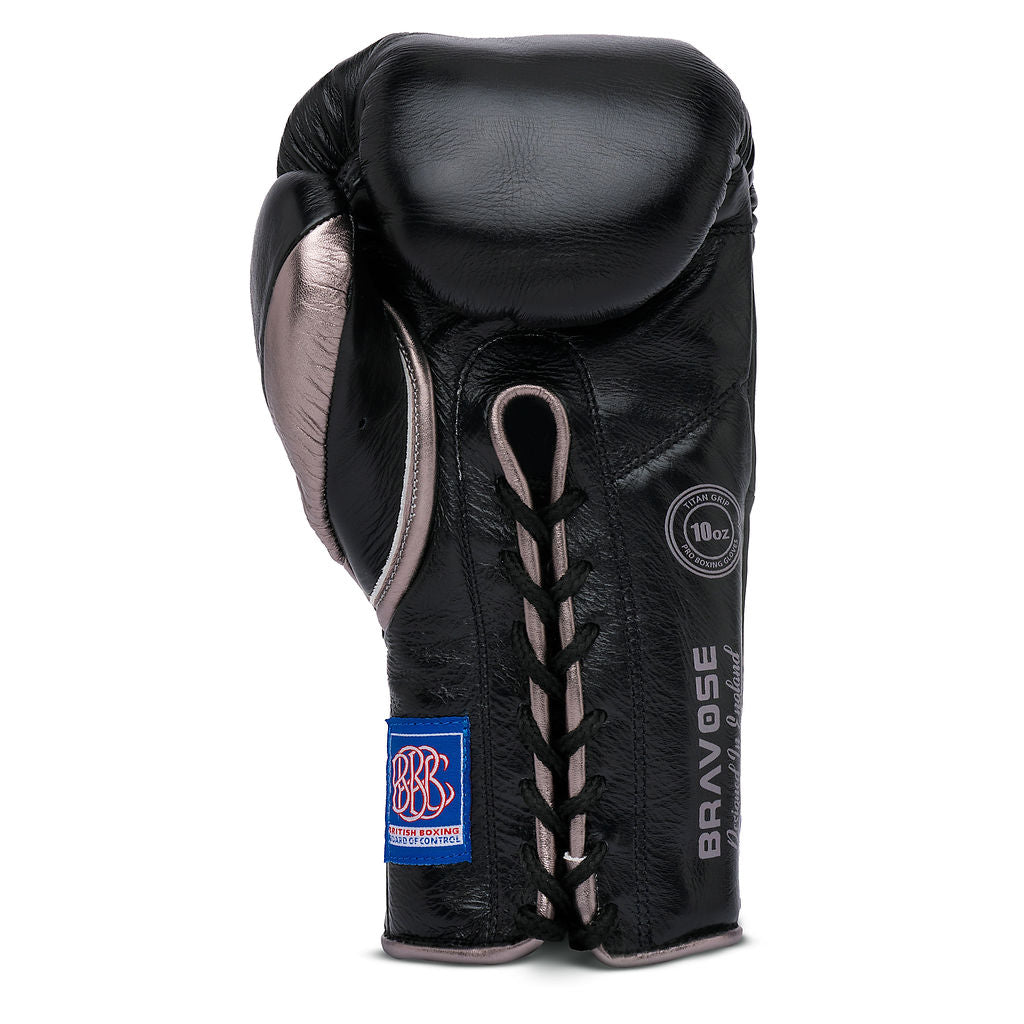 Bravose Titan Grip BBBOFC Horsehair Professional Fight Gloves