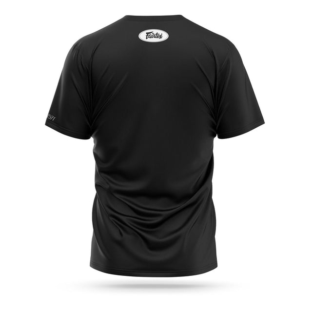 Fairtex TS7 Script Logo Cotton T-Shirt Black