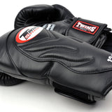 Twins Special BGVL6 Long-Cuff Boxing Gloves Black