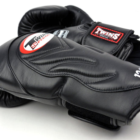 Twins Special BGVL6 Long-Cuff Boxing Gloves Black