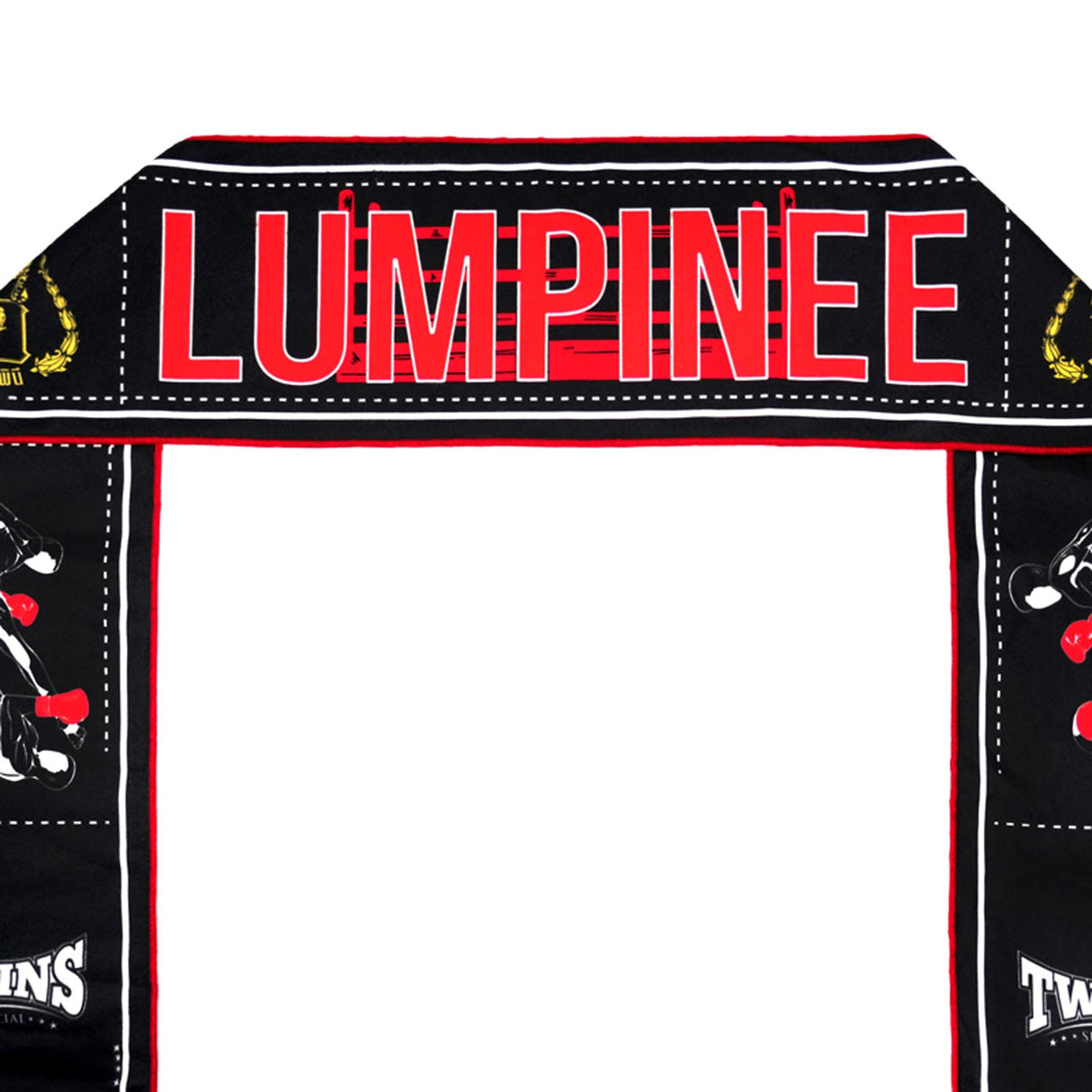 Twins Special Cheering Scarf 01 Black-Red