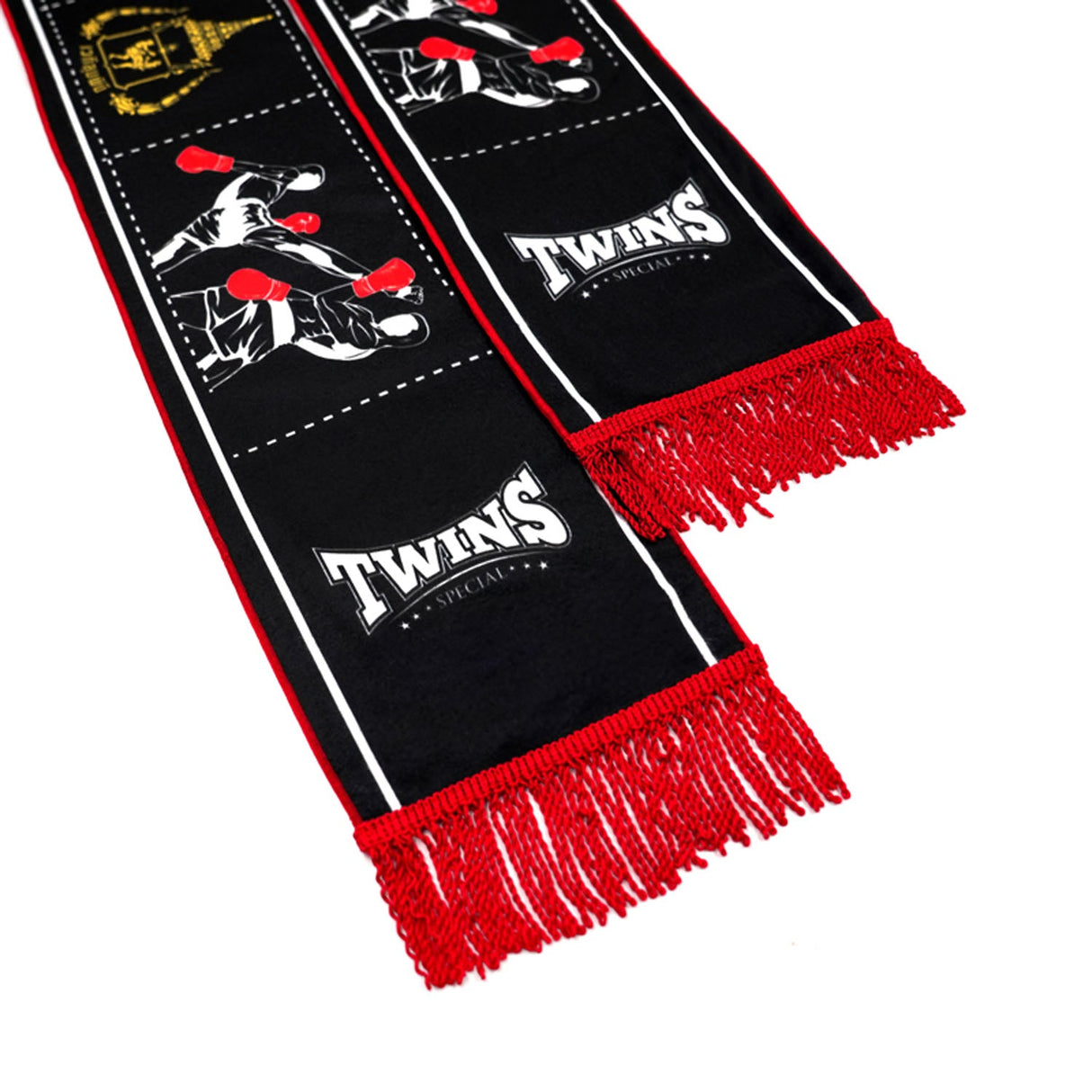 Twins Special Cheering Scarf 01 Black-Red