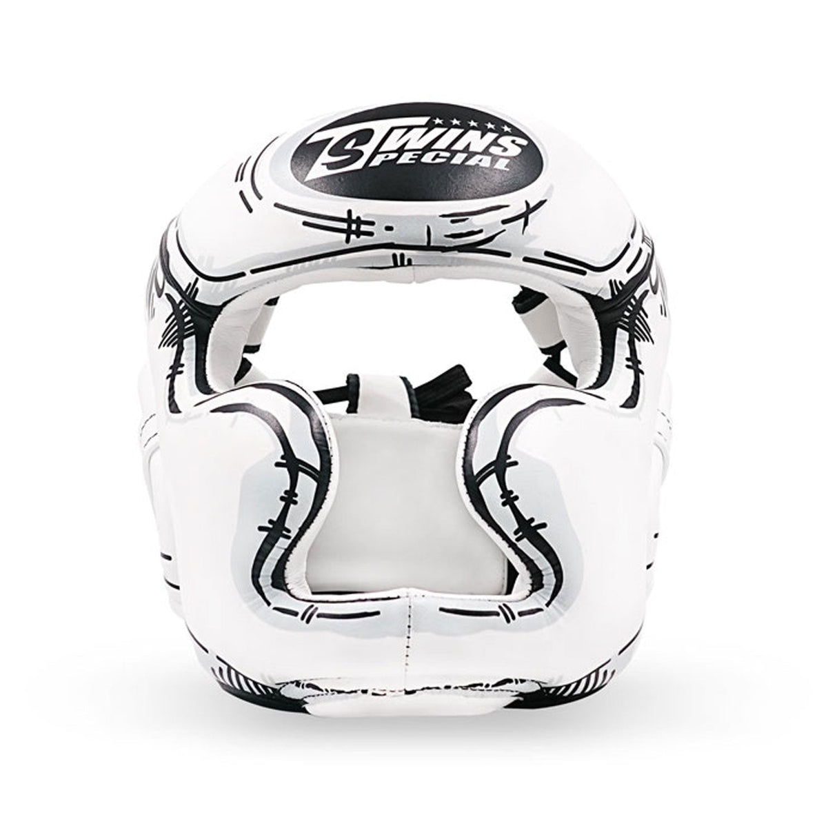 Twins Special FHGL3-66 Leather Sparring Head Guard Comic