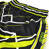 Twins Special RACING Muay Thai Shorts - Black/Green