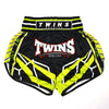 Twins Special RACING Muay Thai Shorts - Black/Green