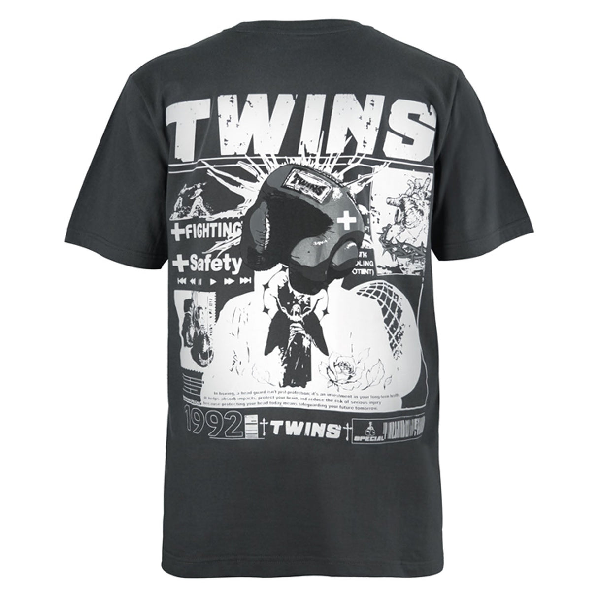Twins Special Oversized T-Shirt 07 Dark Grey