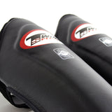 Twins Special SGL10 Leather Shin Pads Black