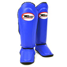 Twins Special SGL10 Leather Shin Pads Blue