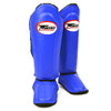Twins Special SGL10 Leather Shin Pads Blue