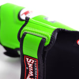 Twins Special SGL10 Leather Shin Pads Green