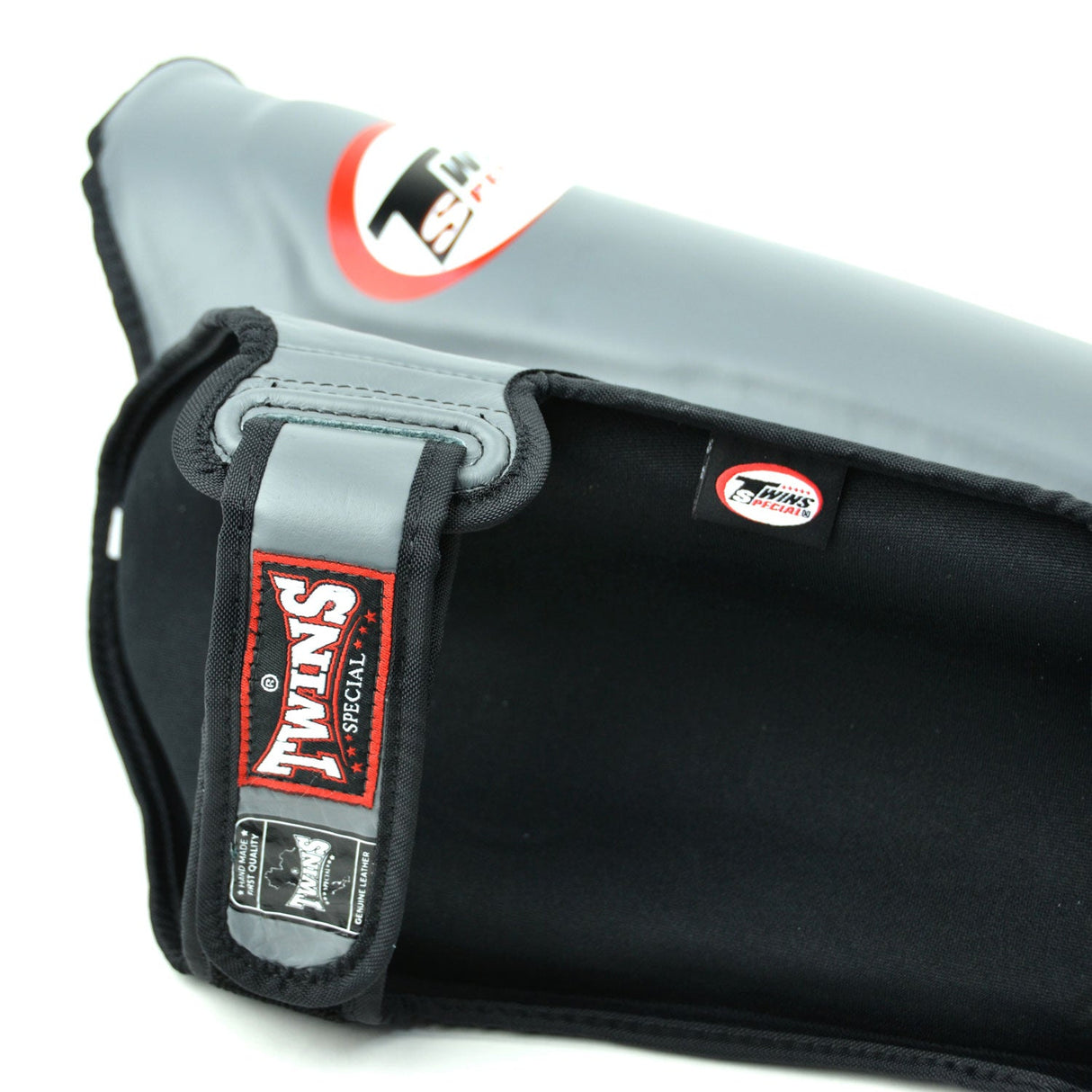 Twins Special SGL10 Leather Shin Pads Grey