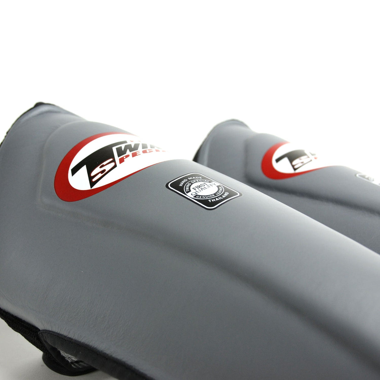 Twins Special SGL10 Leather Shin Pads Grey