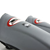 Twins Special SGL10 Leather Shin Pads Grey