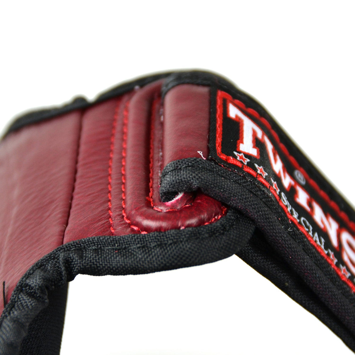 Twins Special SGL10 Leather Shin Pads Maroon