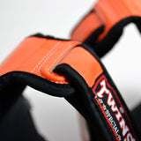 Twins Special SGL10 Leather Shin Pads Orange