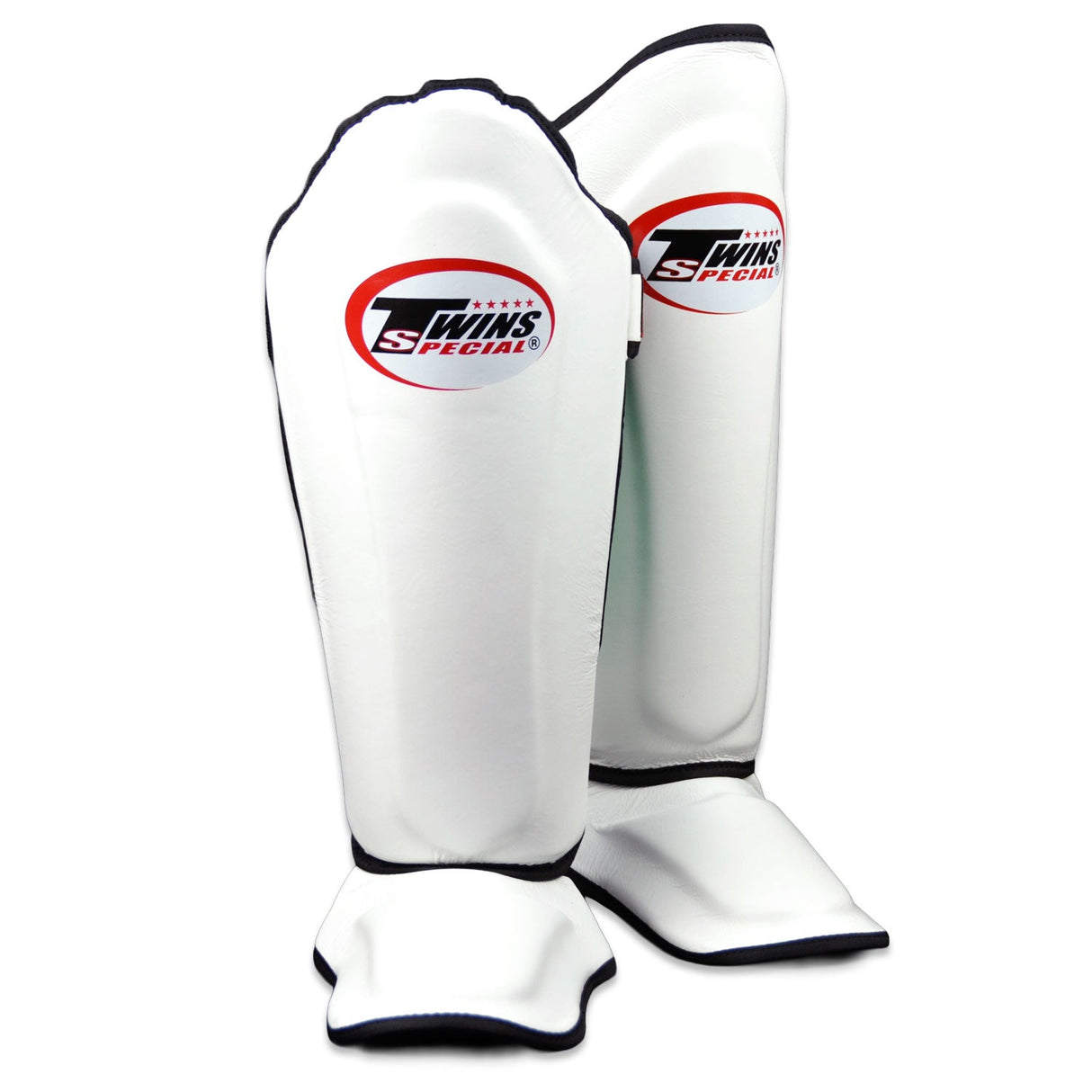 Twins Special SGL10 Leather Shin Pads White