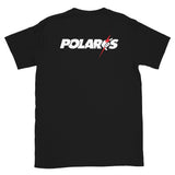 Polaris Bolt Logo Męska Koszulka T-shirt Czarny