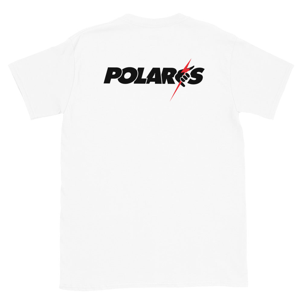 Polaris Bolt Logo Tricou pentru bărbați Alb