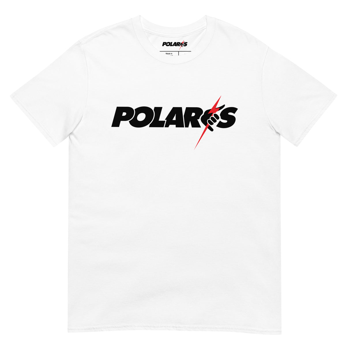 T-shirt da uomo Polaris Bolt Big Logo in bianco