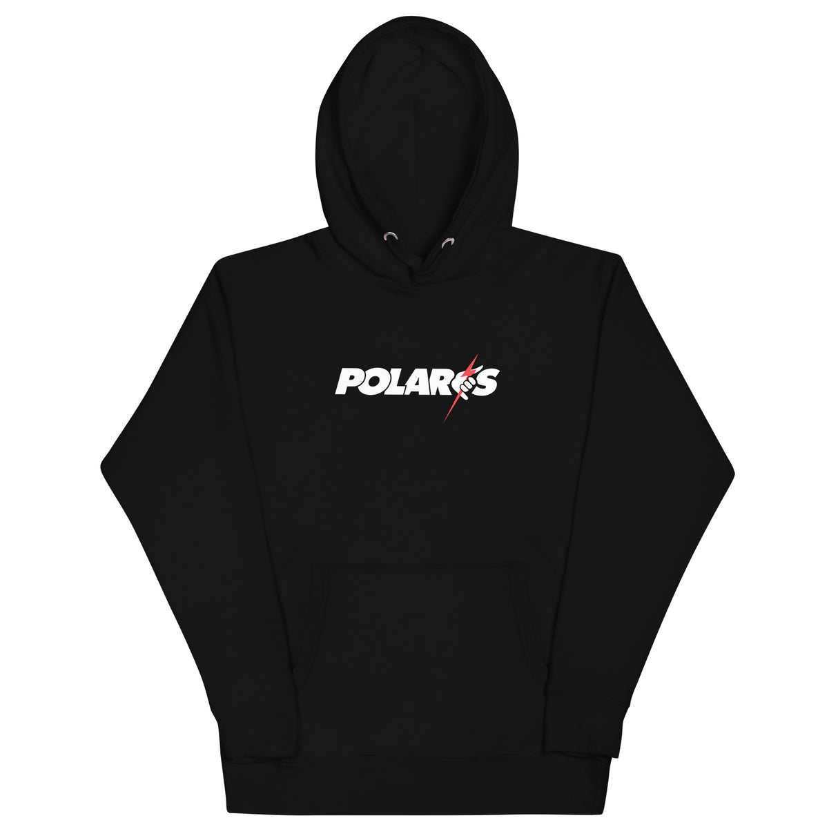 Polaris Bolt unisex Hoodie σε μαύρο