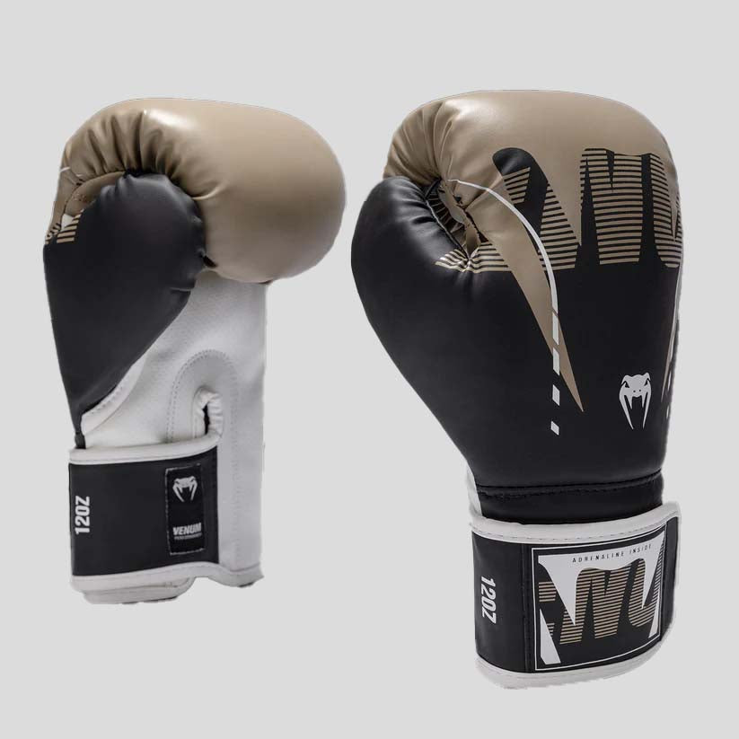 Venum Adrenaline Boxing Gloves Black/Sand