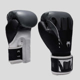 Venum Adrenaline Boxing Gloves Black/Silver Grey