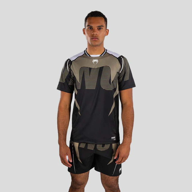 Venum Adrenaline Dry Tech T-Shirt Black/Sand