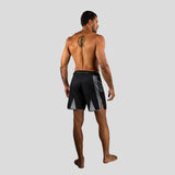 Venum Adrenaline Fight Shorts Black/Silver Grey
