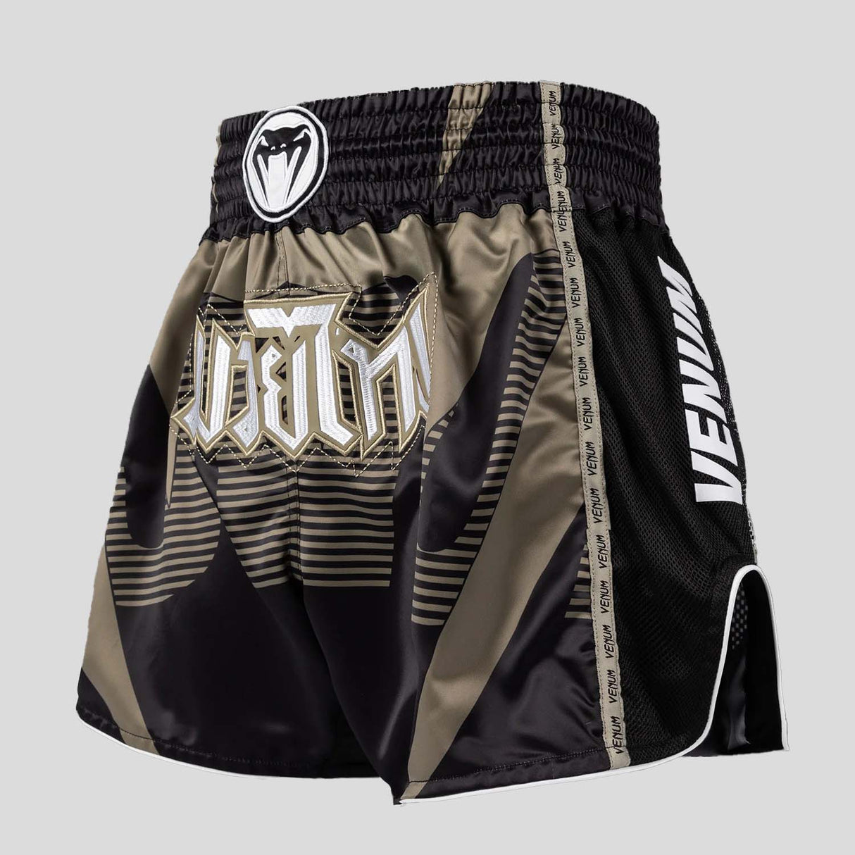 Venum Adrenaline Muay Thai Shorts Black/Sand