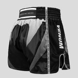 Venum Adrenaline Muay Thai Shorts Black/Silver Grey