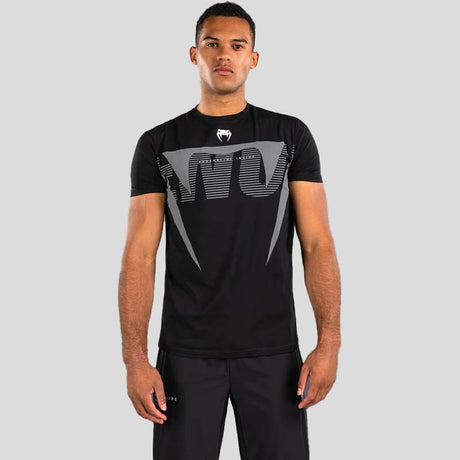 Venum Adrenaline T-Shirt Black/Silver Grey