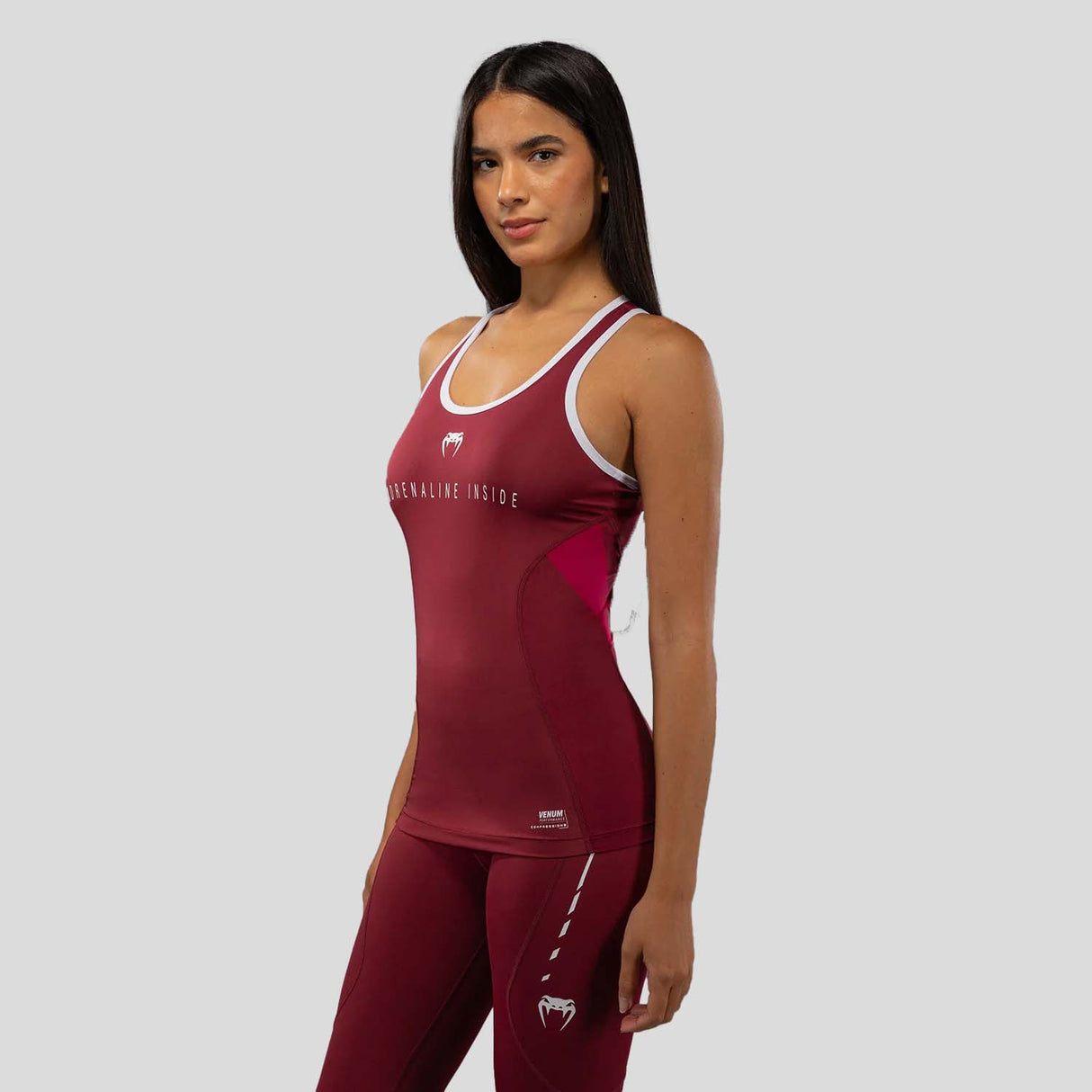 Venum Adrenaline Women's Dry Tech Tank Top Burgundy/Pink